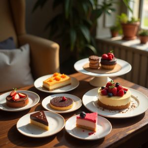 Flux_Dev_A_beautifully_styled_and_inviting_still_life_of_a_var_0 Plated Desserts at Home Series